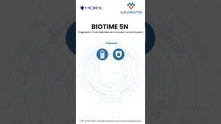 BioTime 5N Fingerprint Time Attendance amp Access Control System [upl. by Kistner]