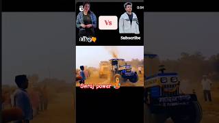 Swraj vs John Deere tractor kisme jayada power he shorts tractorvideo automobile youtubeshorts [upl. by Leirua]