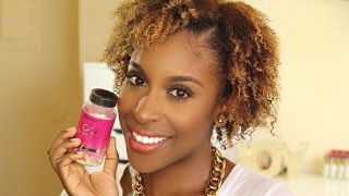 Hairfinity Month 3 Update  Makeup Game On Point [upl. by Suiram]