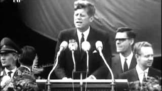 John F Kennedys speech in Berlin [upl. by Aicelav]