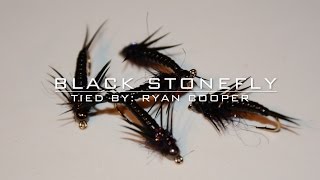 Fly Tying Black Stonefly [upl. by Landes187]