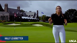 2020 US Open All Access Hally Leadbetter Plays Winged Foot East [upl. by Nipahc]