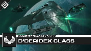 DDeridex Class Romulan Warbird  Star Trek [upl. by Nylsirhc]