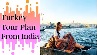 Turkey Travel Plan From India  Tour Plan For 7 Days In Hindi  Istanbul Cappadocia Tour Vlog [upl. by Ttezzil]