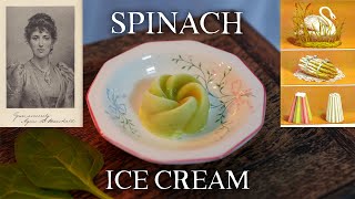 I Made Victorian Spinach Ice Cream [upl. by Nwahsud]