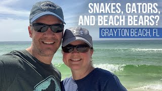 Snakes Gators and Beach Bears  Exploring Grayton Beach State Park  Florida EP 53 [upl. by Som297]