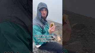 Muddy hike up to the Red Crater on our Tongariro Alpine Crossing hike [upl. by Affer]