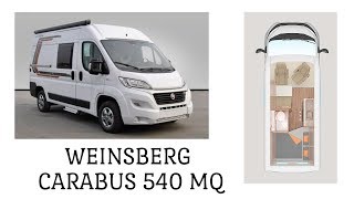 WEINSBERG CARABUS 540 MQ  Recensione [upl. by Kaspar]