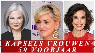 Nieuwe kapsels vrouwen 50 voorjaar 2018 [upl. by Anitnatsnoc600]