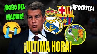 ¡DENUNCIA ¡LAPORTA HABLA DEL MADRID ¡MIRA QUE DIJO  NOTICIAS DEL REAL MADRID HOY [upl. by Eldridge]