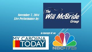 Will McBride Group  Funkside 110714 LIVE on NBC17 WNCN [upl. by Burtie]