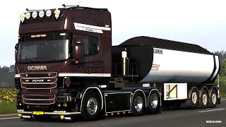 ETS2 Mods v149  Scania R950 Konstantinidis V8 Open Pipe Sound  ETS2 Mods [upl. by Otrebor754]