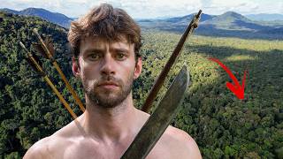 5 Days Solo Amazon Jungle Survival  No Food Water or Shelter [upl. by Huber]