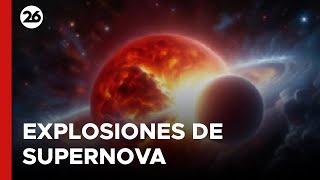 ASIA  Logran avances en investigación de explosiones de supernova [upl. by Resaec]