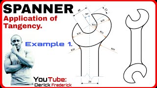 TD  SPANNER Application of Tangency  Example 1 derickfrederickTD [upl. by Ecirpac]