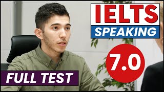 IELTS Speaking Test Band 70 Mock Test  Uzbek Student [upl. by Sordnaxela]