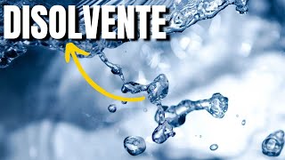 ¿Qué es el DISOLVENTE o SOLVENTE en química ✅ Tipos de disolventes orgánicos agua En 1 MIN [upl. by Schou]