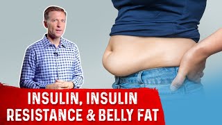 How Insulin Works – Insulin Resistance amp Belly Fat Simplified by DrBerg [upl. by Bilski444]