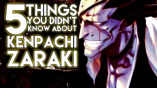 5 Things You Probably Didnt Know About Kenpachi Zaraki 5 Facts  Bleach  The Week Of 5s 1 [upl. by Catharine]