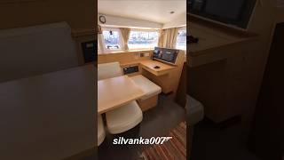 INTERIOR OF THE CATAMARAN LAGOON 400 Sailing in Greece Yacht Videos sailing greece catamaran wow [upl. by Llerehc]