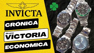 🍀relojes INVICTA crónica de una victoria económica [upl. by Galasyn]