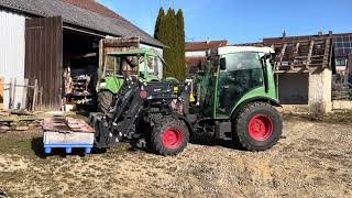 Dach Abdecken mit Tünnissen GT 150  Fendt GT 150 [upl. by Krystle]