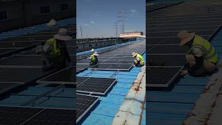 New energyPhotovoltaic power generationConstruction site [upl. by Tteve]