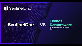 SentinelOne vs Thanos Ransomware Detect and Rollback [upl. by Nivrac]