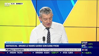 Doze déconomie  Antisocial Bruno Le Maire garde son sangfroid [upl. by Lecrad871]