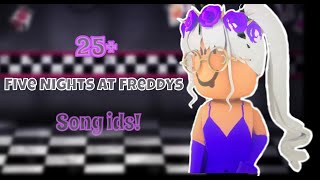 25 FNAF Song Ids for Roblox  BerryBliss [upl. by Attener]