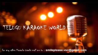 Shiva Shambho Karaoke  Adhurs  Telugu Karaoke World [upl. by Brelje946]