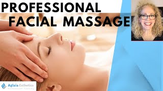 PROFESSIONAL FACE amp DECOLLETE MASSAGE TECHNIQUES [upl. by Konstanze]