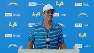 Jim Harbaugh On Prep for Rams  LA Chargers [upl. by Enajharas]