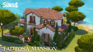 Tartosa Mansion  The Sims 4 My Wedding Stories  Stop Motion No CC [upl. by Yelrah]