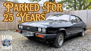 Can I Get This1986 Ford Capri to Run And Drive After Being Sat For 25 Years [upl. by Manas]