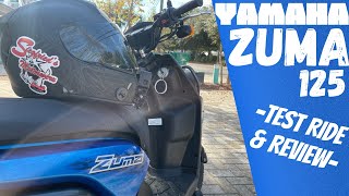 The most quotOKAYquot 125cc Scooter ever made Yamaha Zuma 125 review [upl. by Sidoeht247]