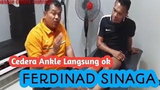 CEDERA ANKLE PEMAIN TIMNASPSM MAKASAR FERDINAND SINAGA [upl. by Ramon]