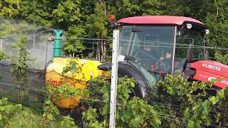 Cima P45 Sprayer with 6M2D Sprayhead  Rienzi Estate Vineyards [upl. by Kai]