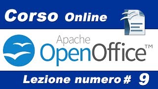 OpenOffice Facile Eliminare Tabella 9 [upl. by Tallia]