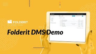 Document Management System Software Demo  Tutorial  Overview FOLDERIT [upl. by Lenette]