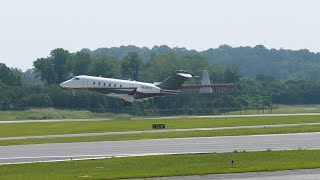 Bombardier Challenger 350 Take Off [upl. by Aliled]