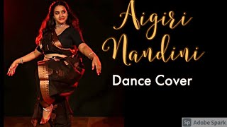 AIGIRI NANDINI  Dance Cover ✨  Navaratri Special [upl. by Aneehsram]