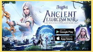 ANCIENT SEAL THE EXORCIST  NOVO MMORPG MOBILE GAMEPLAY CLASSES TUTORIAL SKILLS  JOGO GRÁTIS [upl. by Wyatt386]