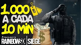 COMO GANHAR CREDIBILIDADE FÁCIL no RAINBOW SIX [upl. by Alliuqal]