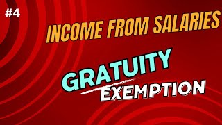 Gratuity Exemption in Income Tax in Tamil Retirement benefits Commerce Cartoons [upl. by Katya800]