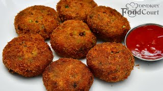 Crispy Vegetable Cutlet Recipe Veg Cutlet Evening Snacks Recipe [upl. by Leemaj314]