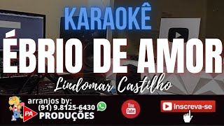 Karaokê  Ébrio de Amor  Lindomar Castilho Com Letra [upl. by Jordans]