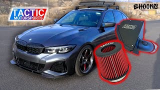 The Best M340i Air Intake w Install  Sound Clips  EHOONS G20 Build Ep 8 [upl. by Llemor919]