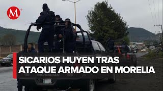 Ataque armado termina en tres muertos en Morelia Michoacán [upl. by Ainsley164]