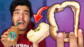 I Only Ate Foods The WRONG WAY For 24 Hours IMPOSSIBLE FOOD CHALLENGE [upl. by Lavoie698]